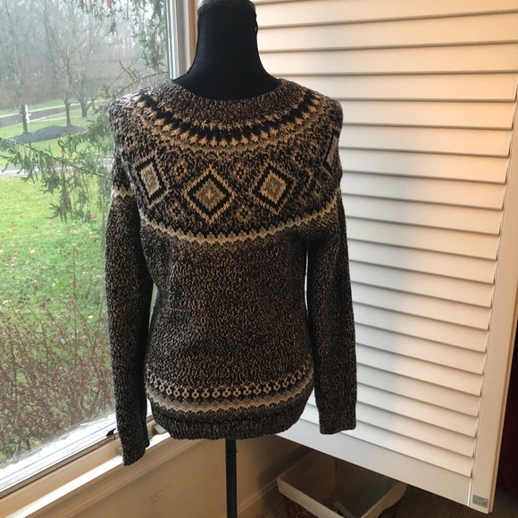 Old Navy fair isle sweater (S) - Picture 3 of 6